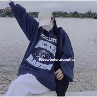 Áo sweater dài tay unisex nỉ bông cotton dưới 72kg TA - Packer Baker áo nỉ hoodie nữ