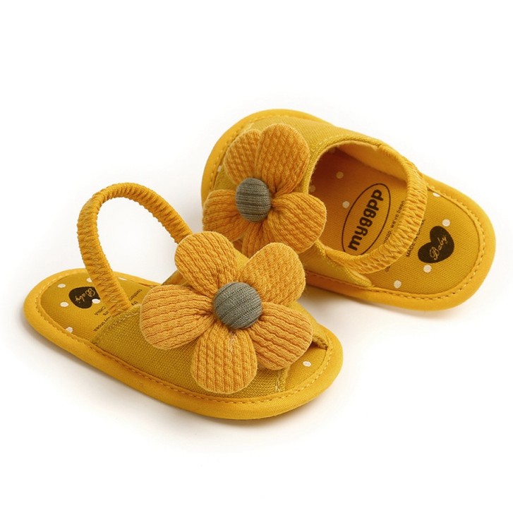 Giày Sandal Đế Mềm Chống Trượt Cho Bé Gái Từ 0-18 Tháng Tuổi