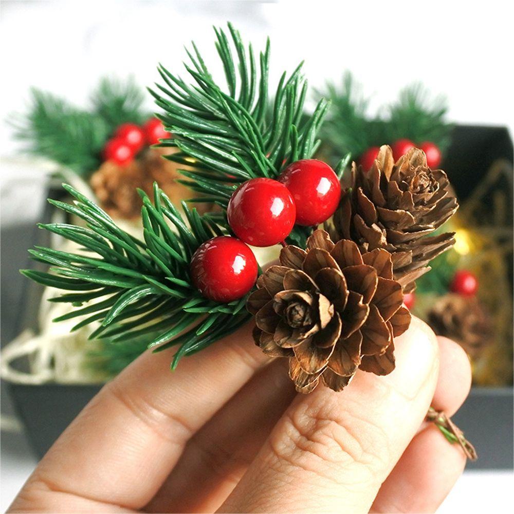 Nhánh Berry Nhân Tạo Dùng Trang Trí Tiệc Cưới / Giáng Sinh DIY