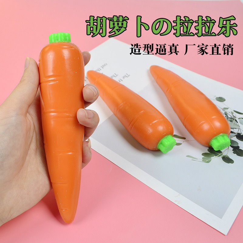 🔥HOT TREND🔥CỦ CÀ RỐT dẻo siêu kute-Squishy hình CỦ CÀ RỐT MÀU CAM kéo dài GUDETAMA mẫu mới 2021 ngộ nghĩnh đáng yêu