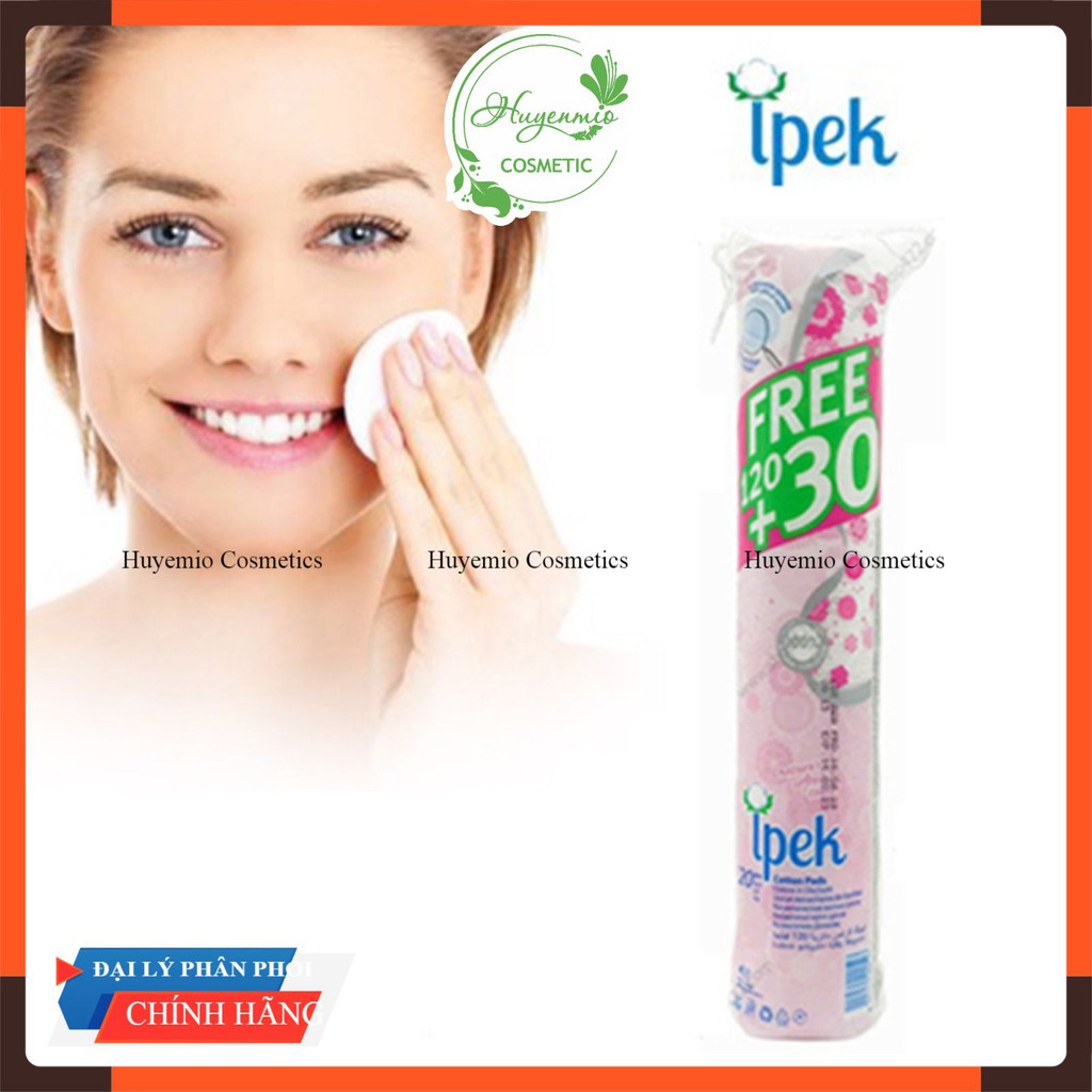 Bông Tẩy Trang / Bông Tẩy Trang Ipek Thổ Nhĩ Kì 130 Miếng [Ipek] | BigBuy360 - bigbuy360.vn