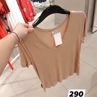 Áo phông nữ cổ tim siêu hot
