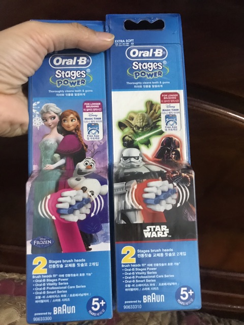 Bàn chải điện Oral-B Braun cho trẻ - Úc
