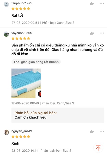 Khay vệ sinh cho chó có tường và cọc cao cấp - Lida Pet Shop
