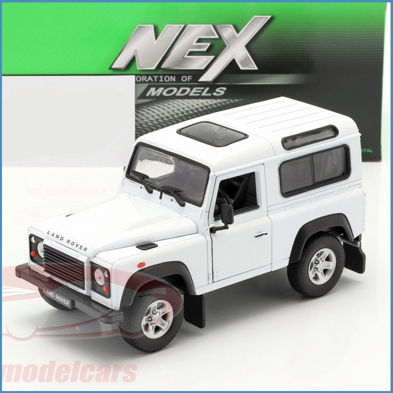 XE MÔ HÌNH KIM LOẠI RANGE ROVER DEFENDER OFFROAD TỈ LỆ 1:24 - WELLY - 8343.2