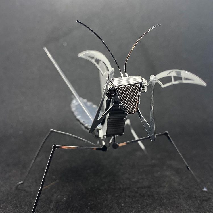 Mô Hình Kim Loại Lắp Ráp 3D Metal Mosaic Bọ Ngựa Praying Mantis [chưa ráp]