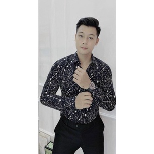 Áo Sơ Mi Nam Dài Tay ALLENSTORE Cao Cấp, Chất Lụa Chống Nhăn, Mát Mẻ, Tạo Sự Thoải Mái, Phong Cách Hàn Quốc, AL13