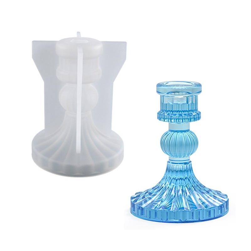 Khuôn Silicone Làm Đế Nến Epoxy Tiện Dụng