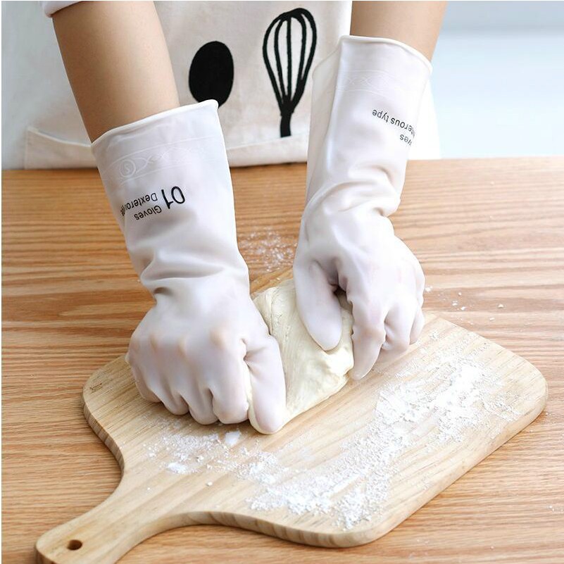 Bao Tay Rửa Chén Cao Su Siêu Dai