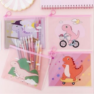 Túi Zip Lụa Trong Suốt Đựng Bút