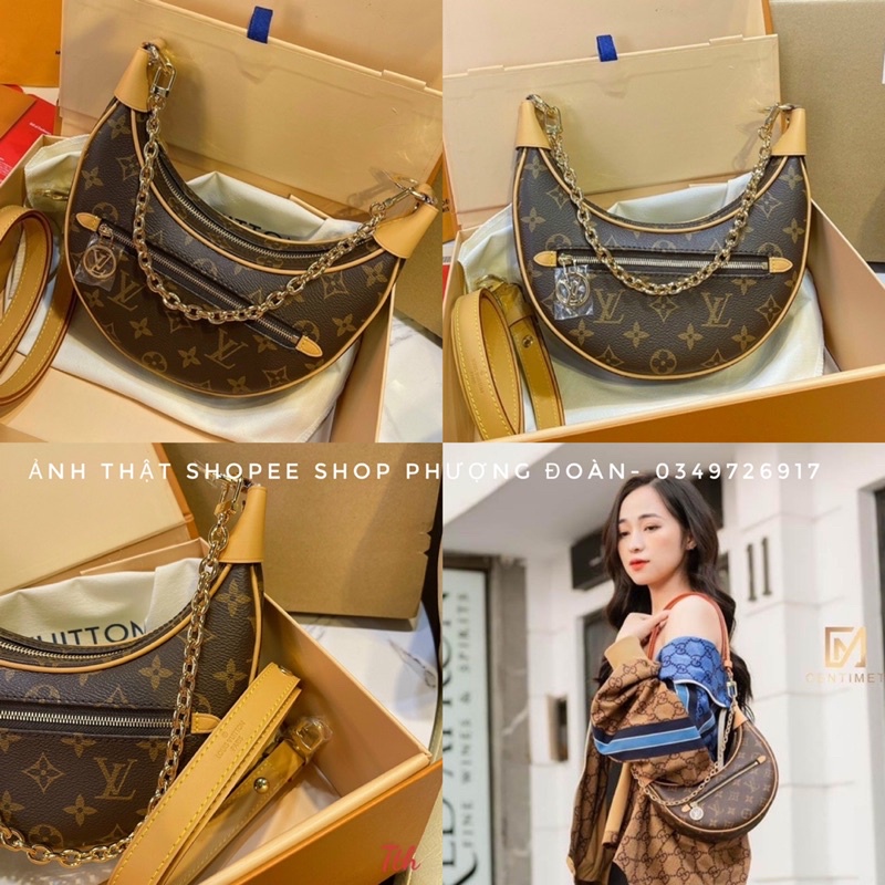 Túi Eo Vi dáng thuyền size 22cm BẢN 2 BOX VIP