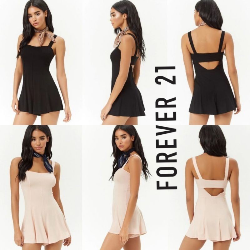 Đồ bay romper hở lưng F21 quyến rũ