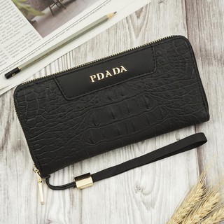 Ví Nam Nữ Cầm Tay, Bóp Nam Khoá Kéo Nhiều Ngăn Đựng Giấy Tờ, Điện Thoại. Ví Cầm Tay PRADA, Clutch Nam PRA01