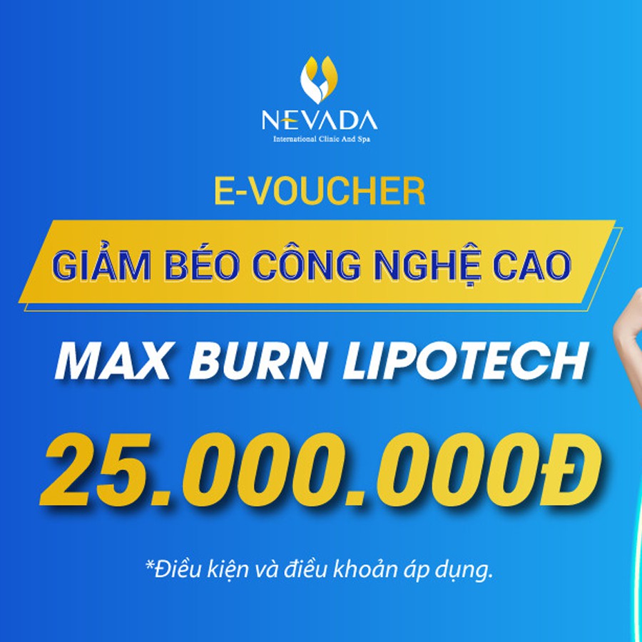 Hà Nội - Hồ Chí Minh [E-Voucher] Lấy Lại Vòng Eo Công Nghệ Cao Max Burn Lipotech Không Đau - An Toàn - Hiệu Quả