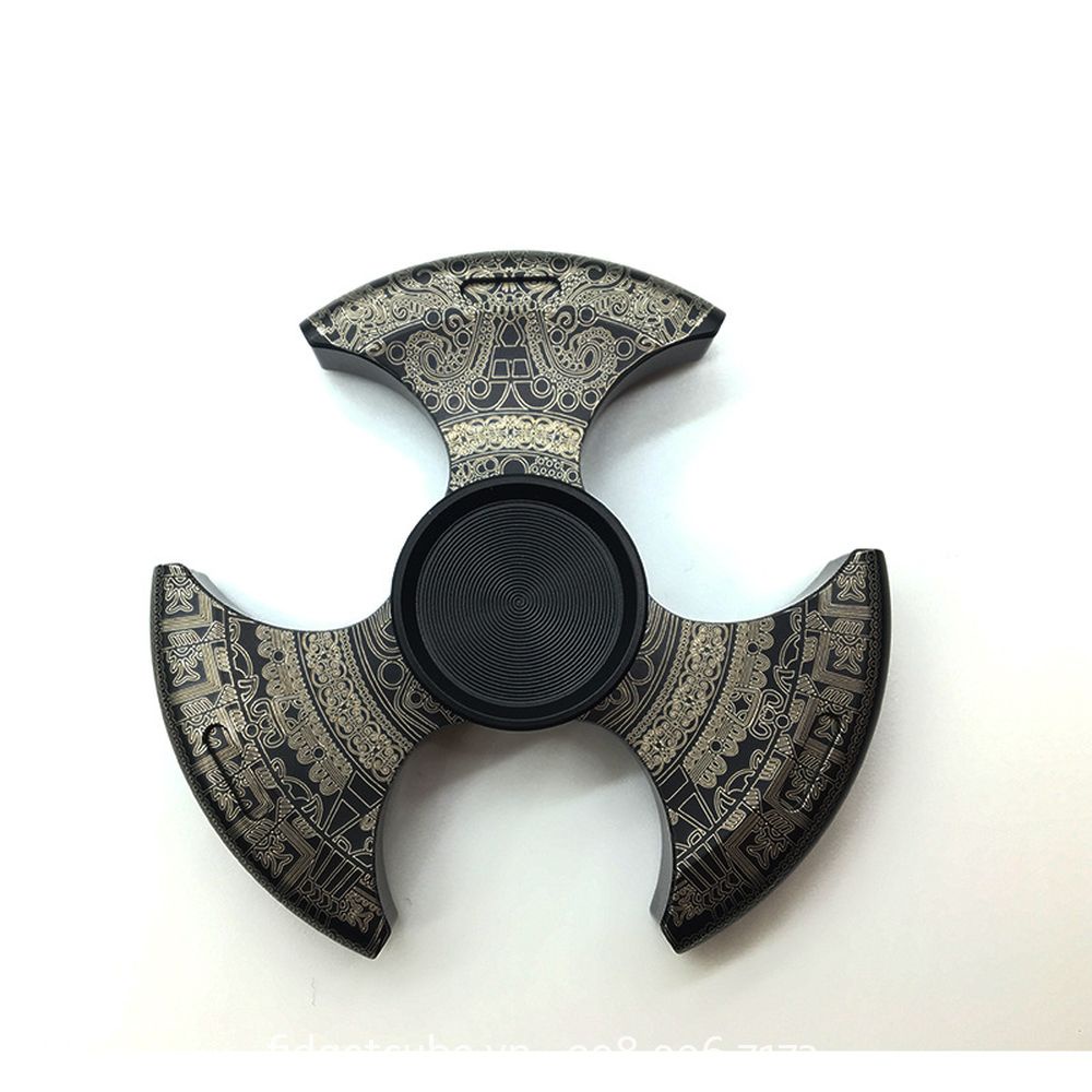 Con Quay MONSTER Stubby Spinner 3 Cánh – Stainless Steel Rainbow