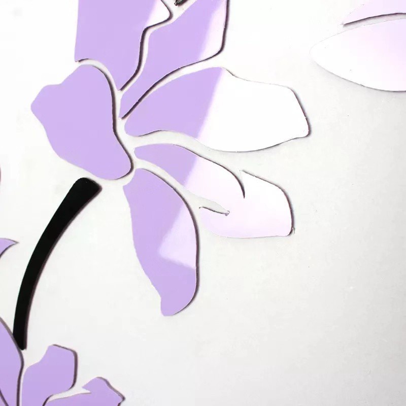 Decal Dán Tường Hình Hoa Hồng 3d
