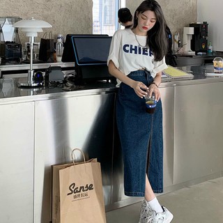 set áo phông + chân váy( kèm ảnh thật)