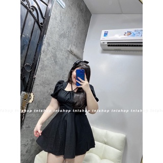 JUMPSUIT NHÚN NƠ NGỰC [TNTSHOP BIGSIZE 60KG 90KG]