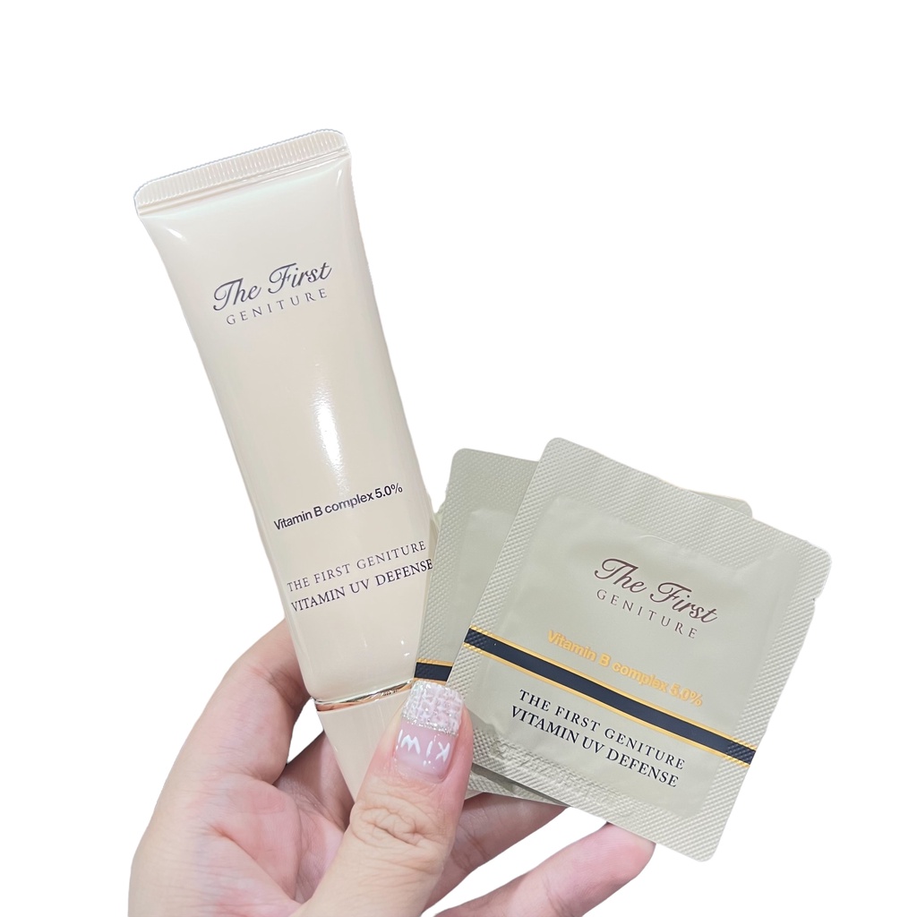 Gói Kem Chống Nắng Ohui The First Geniture Vitamin Uv Defense 1ml_chứa thành phần vitamin b complex 5.0%