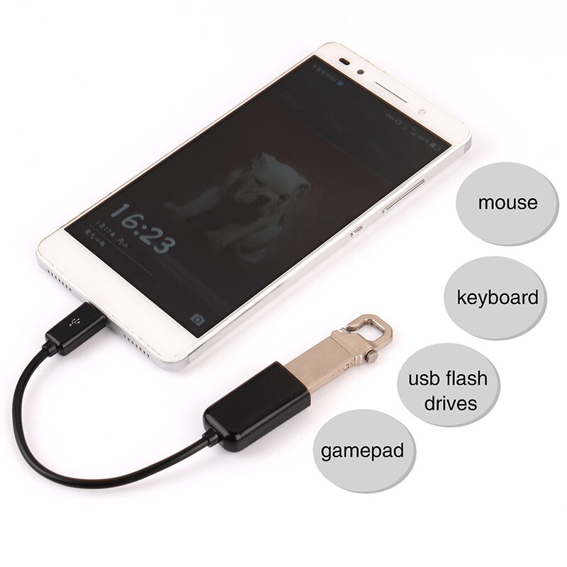 SONY SAMSUNG XIAOMI Dây Cáp Otg Chuyển Đổi Micro Usb Sang Usb Cho Điện Thoại Android