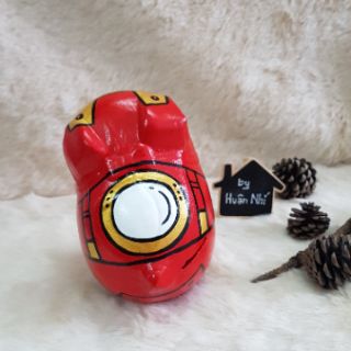 Heo đất handmade - Iron man