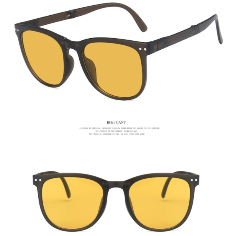 Kính mát gọng tròn chống tia UV thời trang Hàn Quốc cho nam và nữ