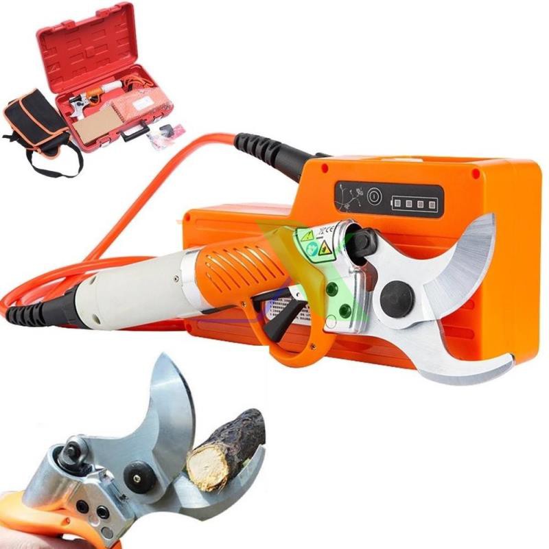 Kéo điện cắt tỉa cành cây SUKA-3602, Kìm điện tỉa cây 1080w, Kéo điện pin Lithium, Cỡ 45mm