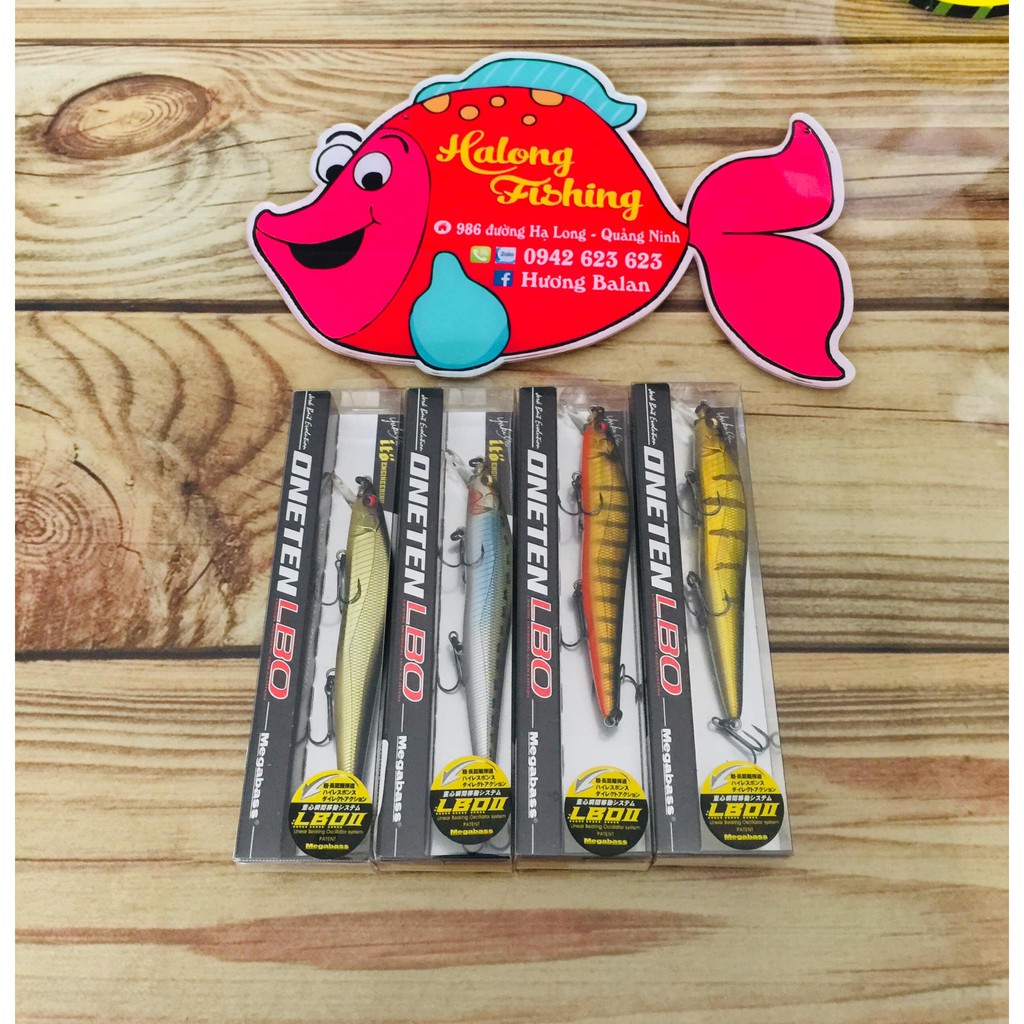 Mồi giả Megabass OneTen LBO. Chuyên trị Vược,Hồng, Nhông, măng