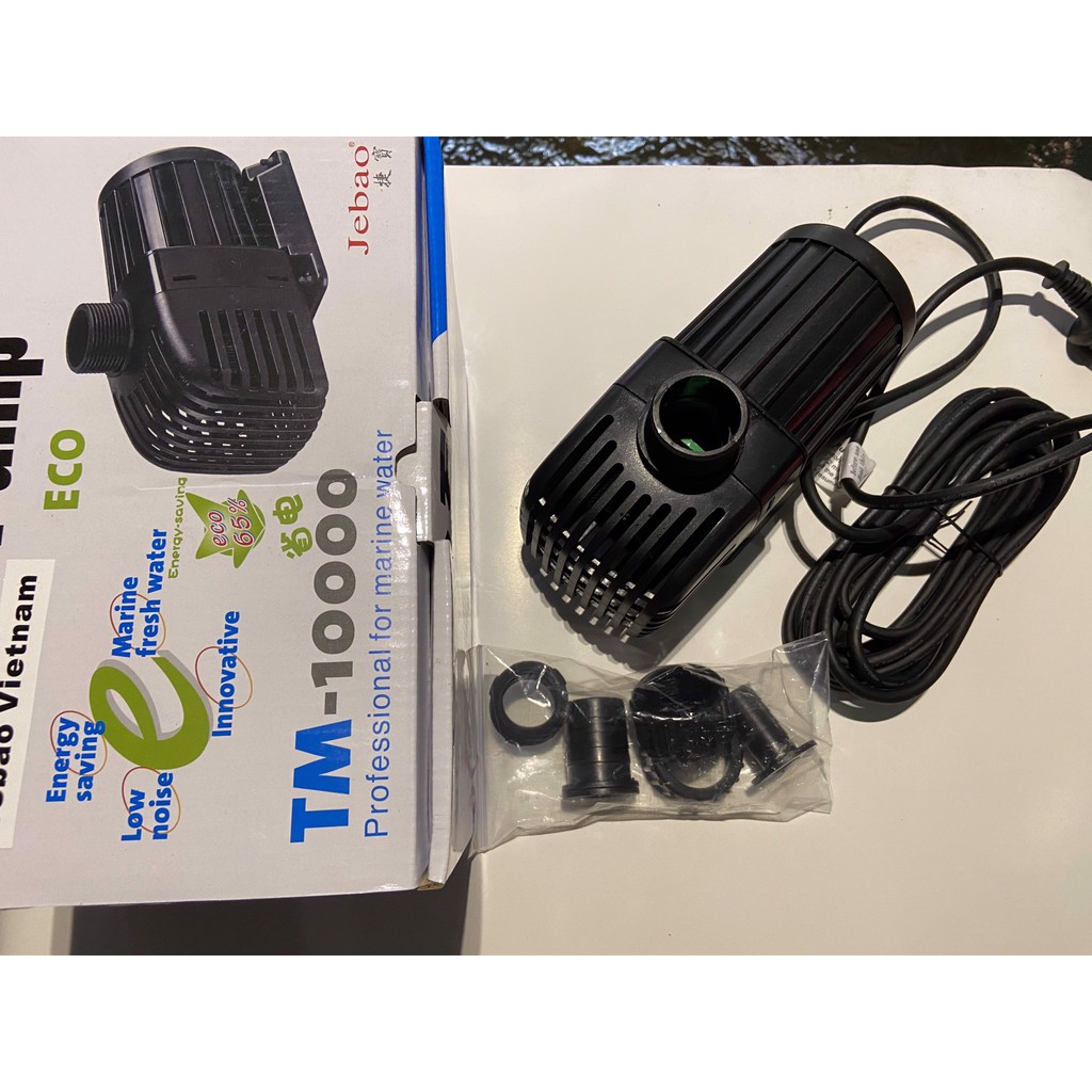 Máy Bơm Chìm Cho Bể Cá Jebao TM5000 (40W - 5000L/H - 3.5M) Công Suất Mạnh, Siêu Bền, Tiết Kiệm Điện