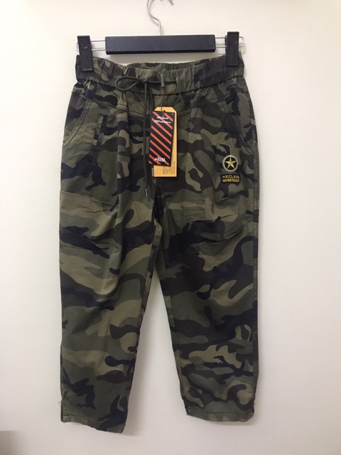 Quần ngố nữ rằn ri cạp chun siêu đẹp