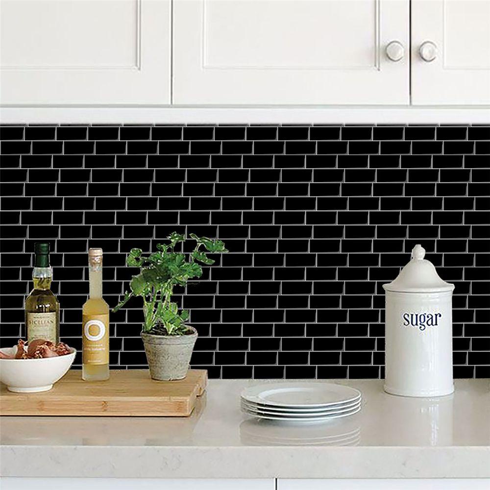JANE Decal Dán Tường Giả Gạch Chống Thấm Nước