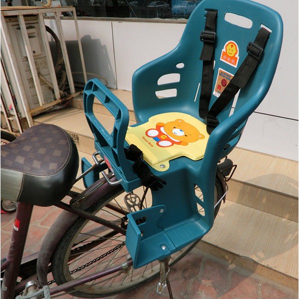 Ghế nhựa ngồi xe đạp và xe đạp điện cho bé loại dày dặn
