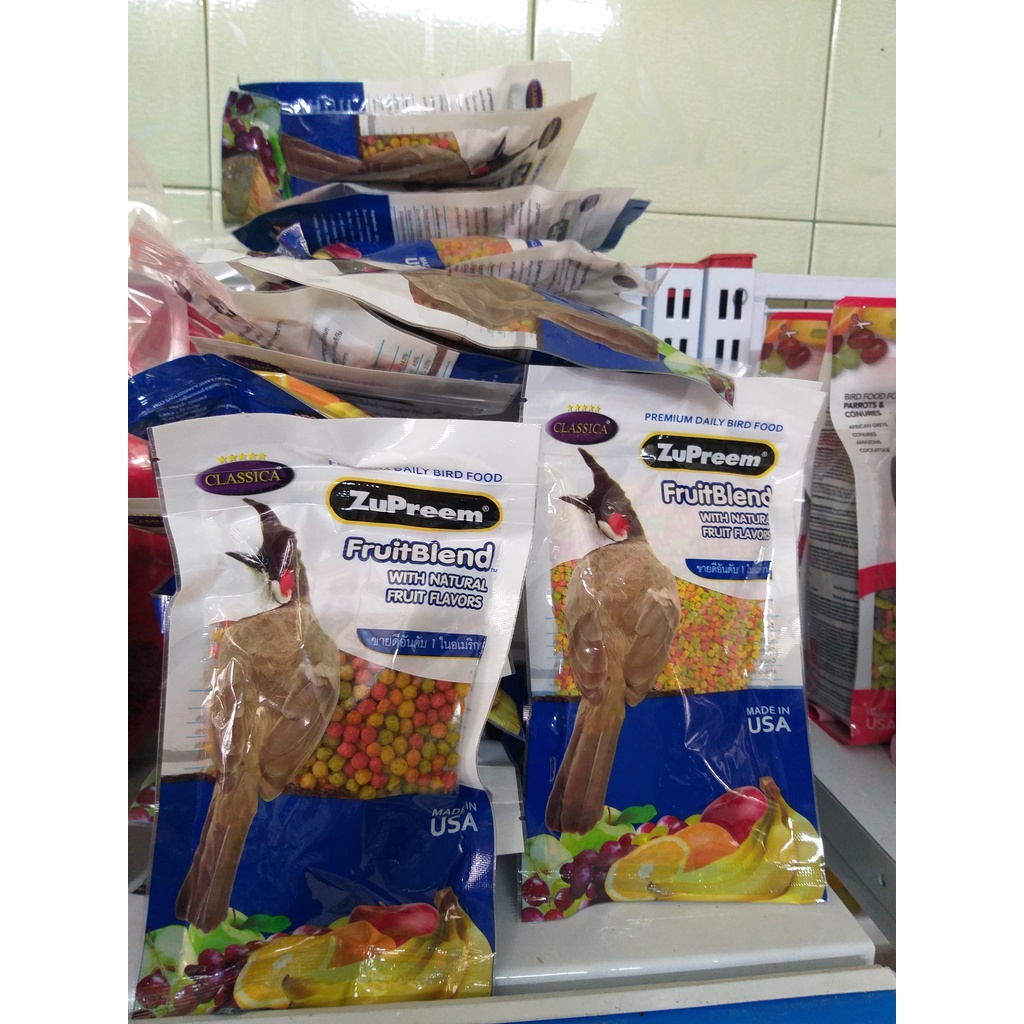 Hạt trái cây zupreem Mỹ cho chào mào gói 100g