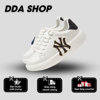 Giày thể thao mc queen đen trắng, giày sneaker ny nam nữ