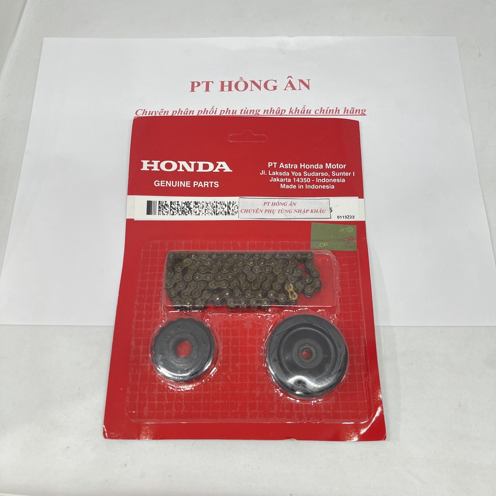 Bộ sên cam Super Dream, Wave 110  nhập khẩu chính hãng Honda Indonesia  - PT HỒNG ÂN