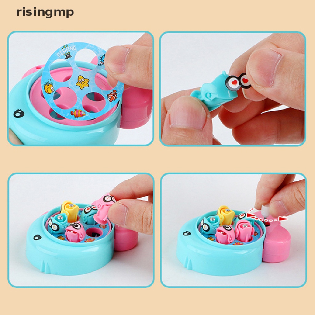 Cần Câu Cá Đồng Hồ Đồ Chơi Mini Cho Bé ♨Trên đó