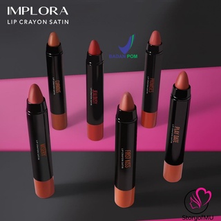 Image of IMPLORA Lip Crayon Satin 3.5gr | Lipstick | Lip Cream | Lipcream | Lipcrayon