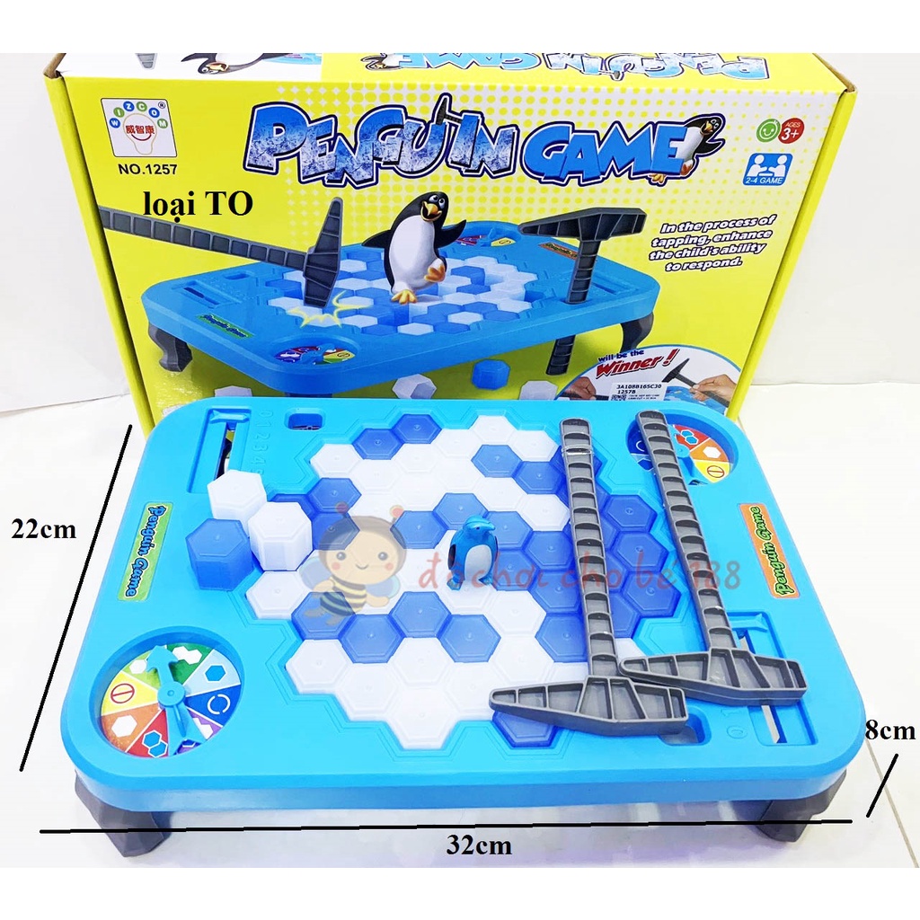 Bộ đồ chơi Đập Phá Ô Băng Giải Cứu Chim Cánh Cụt vui nhộn  - Penguin Escape