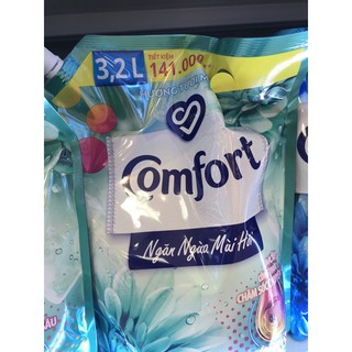 nươc xả vài comfort hương tươi mát khử mùi hiệu quả 3,2L