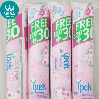Bông tẩy trang ipek thổ nhĩ kì 150 miếng ( 120+30)