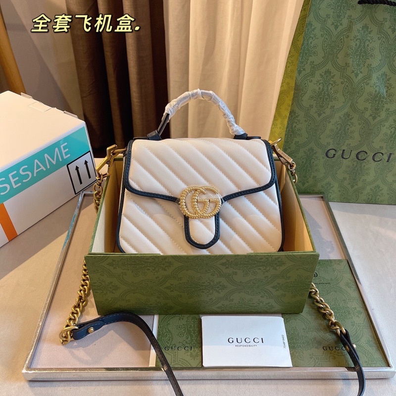 Túi xách nữ Gucci Marmont GC da thật cao cấp size 20 bản 2021
