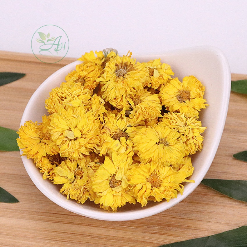 Trà Hoa Cúc Tiến Vua Sấy Khô Nguyên Bông 100gr Hoa Cúc Chi Ngủ Ngon, Sáng Mắt, Thanh Nhiệt, Giải Độc