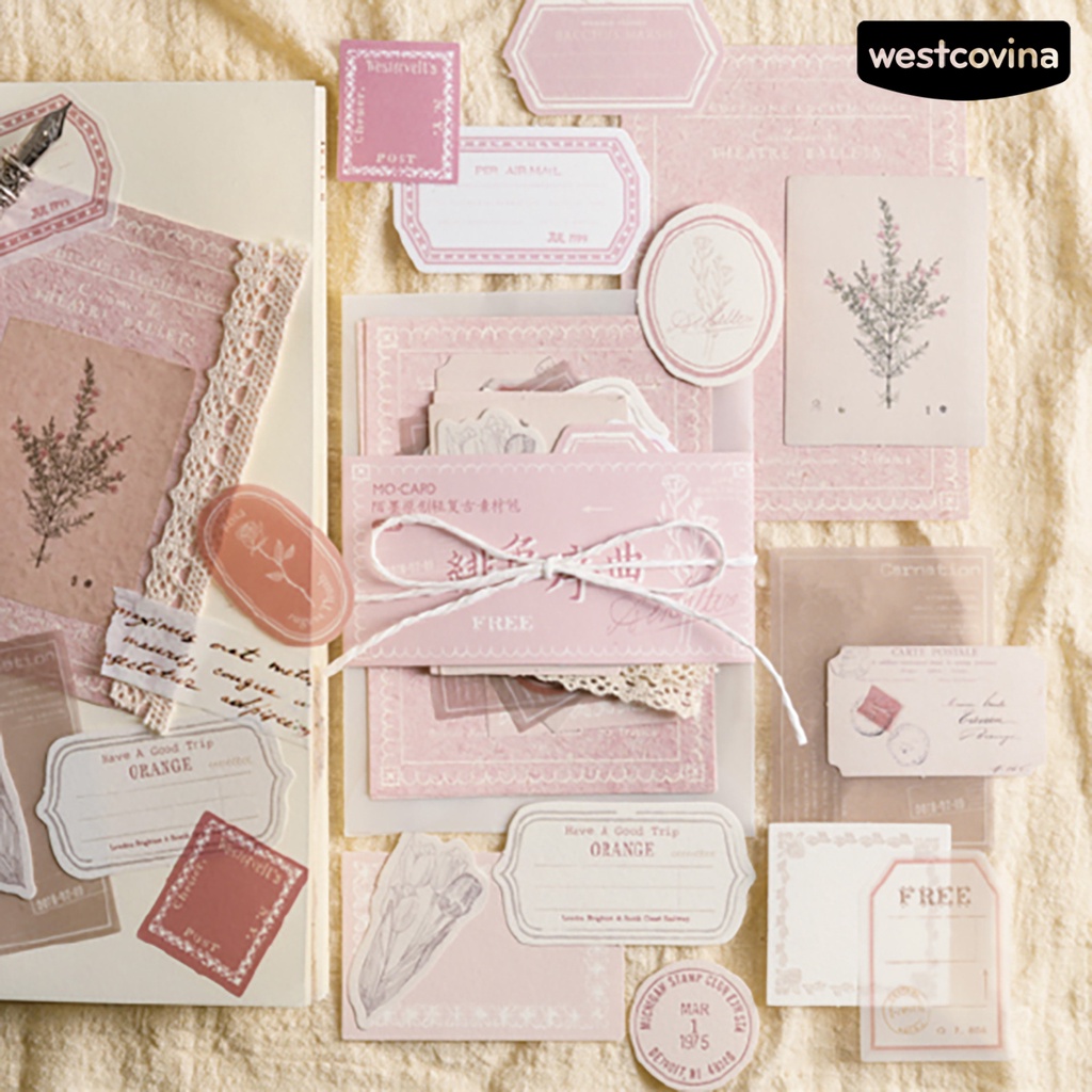 [Hot]✍1 Set Giấy Ren Làm Đồ Thủ Công Đa Năng Trang Trí DIY Phong Cách Retro