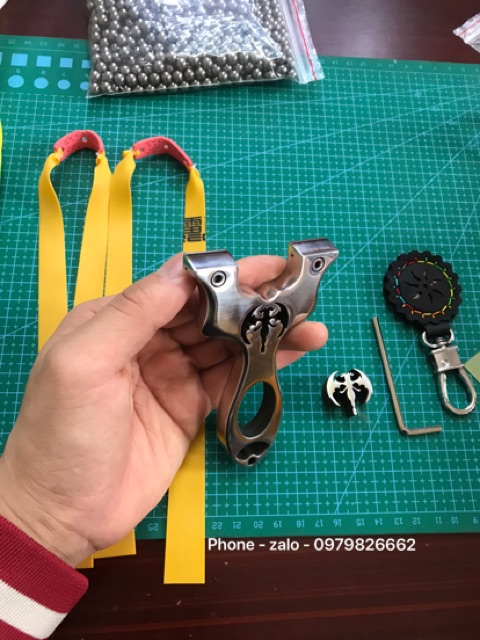 NÁ CAO SU BÁCH QUỶ INOX 304 BO CẠNH - TẶNG 2 BỘ DÂY THEO KÈM