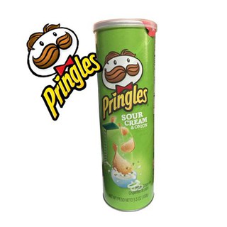Khoai tây vị hành & kem chua hiệu Pringles hộp 138g
