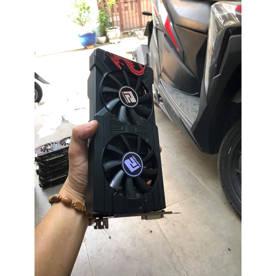 [RẼ VÔ ĐỊCH] Card Màn Hình PowerColor Red Dragon RX 570 4GB 1 DVI Cũ Bảo Hành 1 Tháng 1 Đổi 1 | BigBuy360 - bigbuy360.vn