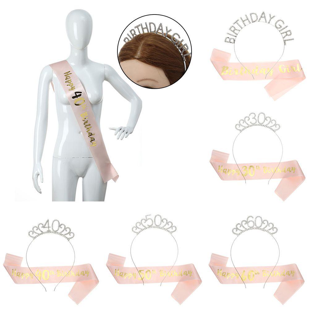 Băng Đô Xinh Xắn Cho Bé Gái 30 / 40 / 50 / 60th