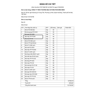 Bút máy nét thanh nét đậm Thiên Long TP-FTC04