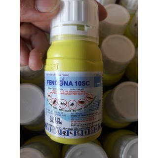 Thuốc Diệt côn trùng Ruồi, Muỗi,Kiến, Gián, cuốn chiếu Fendona 10SC chai 50ml