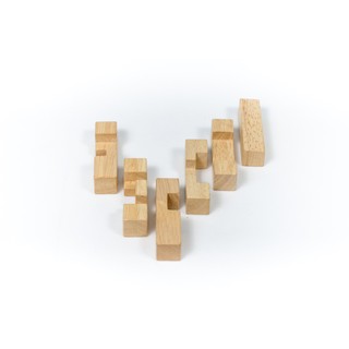 6 thanh lắp ráp, đồ chơi trí tuệ logic